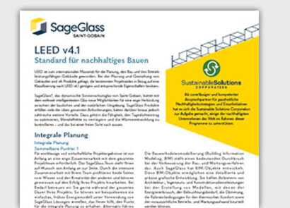 SageGlass and LEED v4.1
