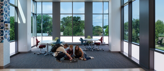 North Central College with Smart Glass