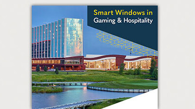 SageGlass information sheet for gaming and hospitality.