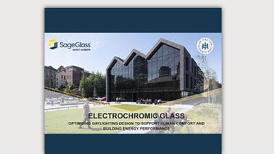 SageGlass electrochromic glass information sheet. 