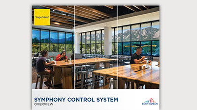 SageGlass symphony control system information sheet. 