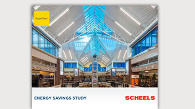 SageGlass information sheet energy saving study.