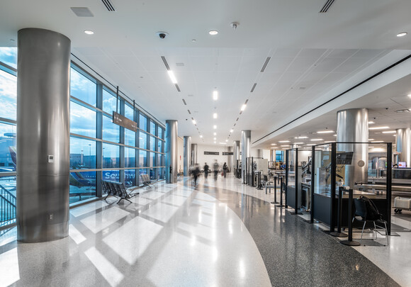 BNA Security Line with Smart Windows